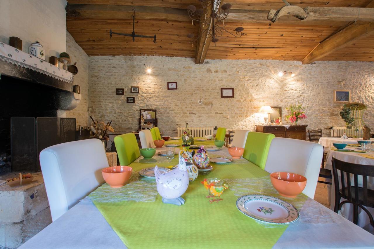 A L'Antan - La Ferme D'Octave Bed and Breakfast Saint-Hilaire-de-Villefranche Εξωτερικό φωτογραφία