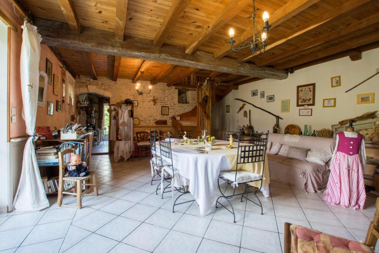 A L'Antan - La Ferme D'Octave Bed and Breakfast Saint-Hilaire-de-Villefranche Εξωτερικό φωτογραφία
